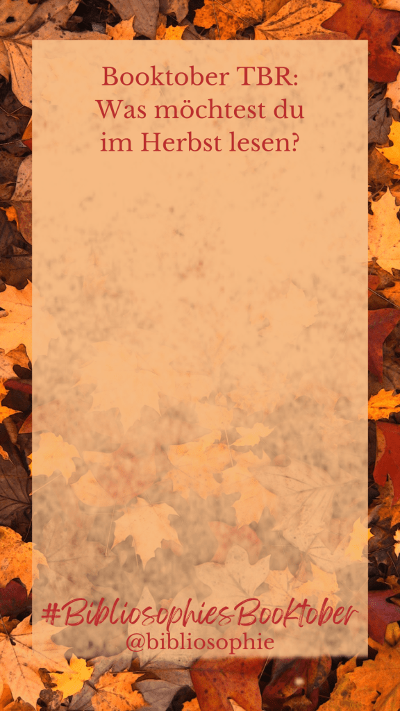 Instagram Template Bibliosophies Booktober TBR